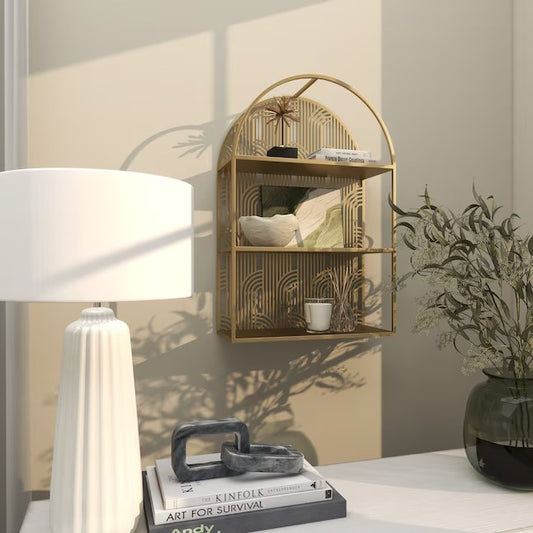 The Arched Art Deco Wall Shelf