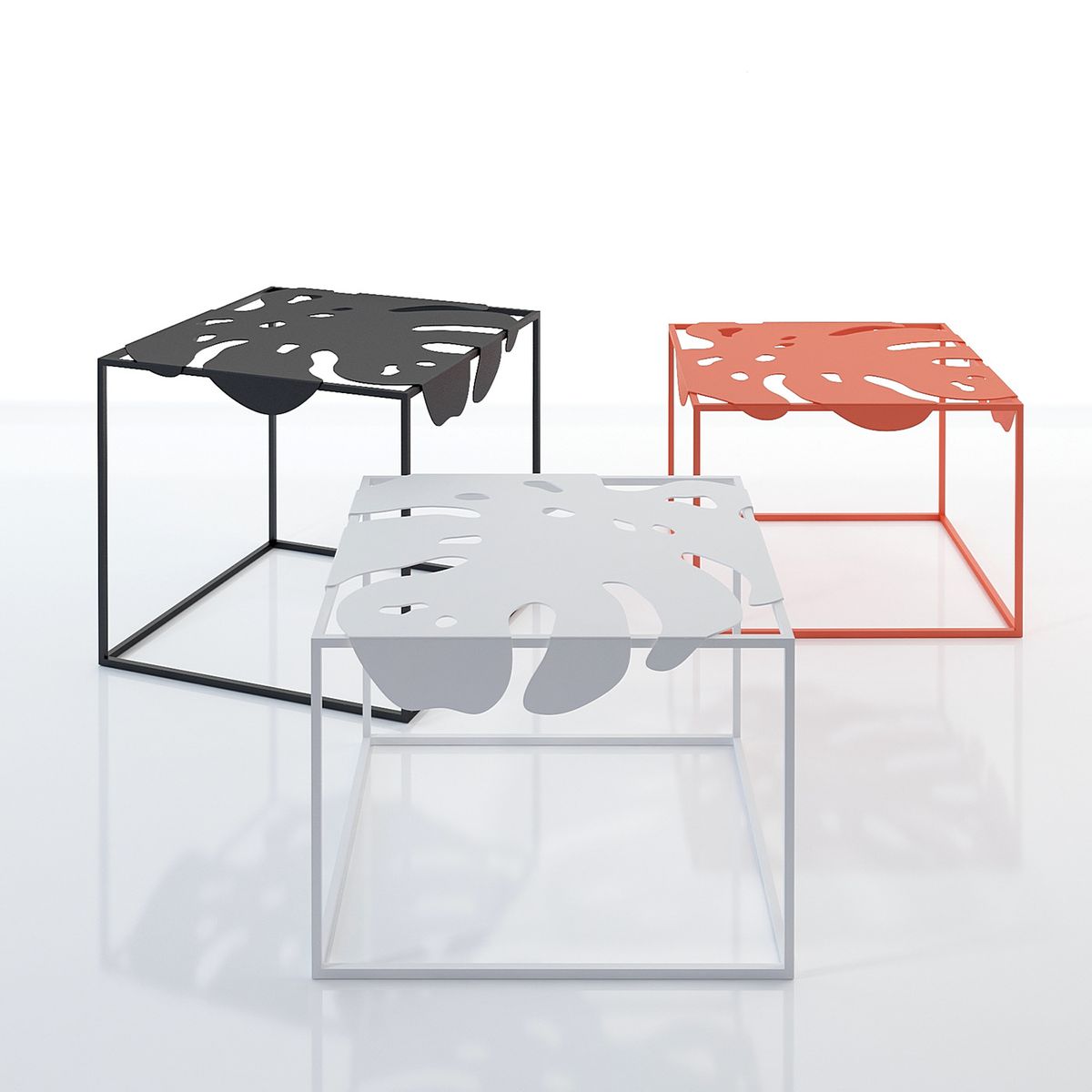 Melt Cube Side Table set of 2