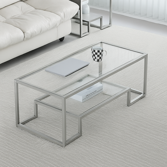 Aero Two-Level Coffee Table Set of 2