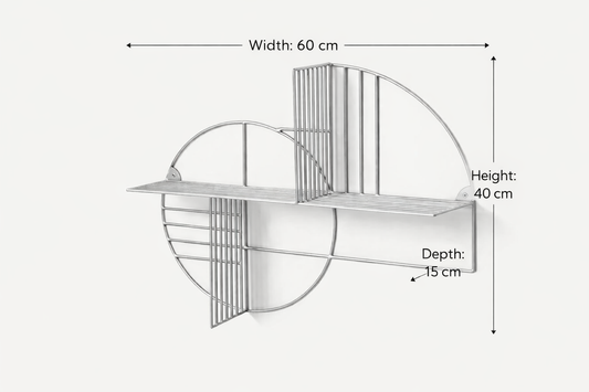 The Geometric Art Wall Shelf