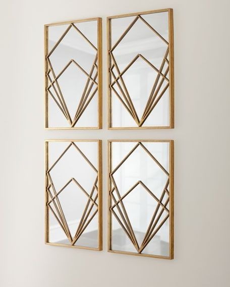 Urban Deco Mirror Set of 4