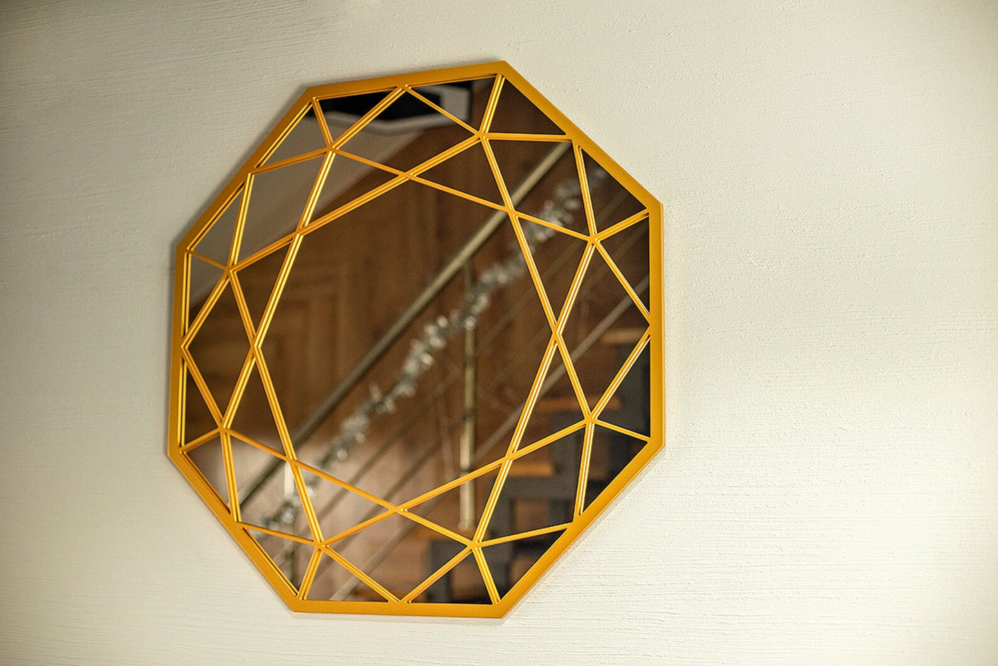 The Geometric Luxe Mirror