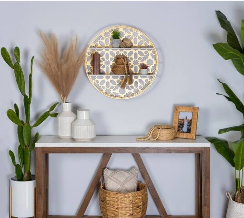 Mashrabeya Wall Shelf