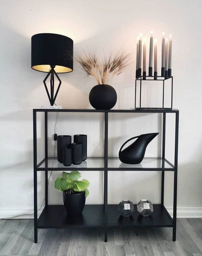 Linea Luxe Metal Console