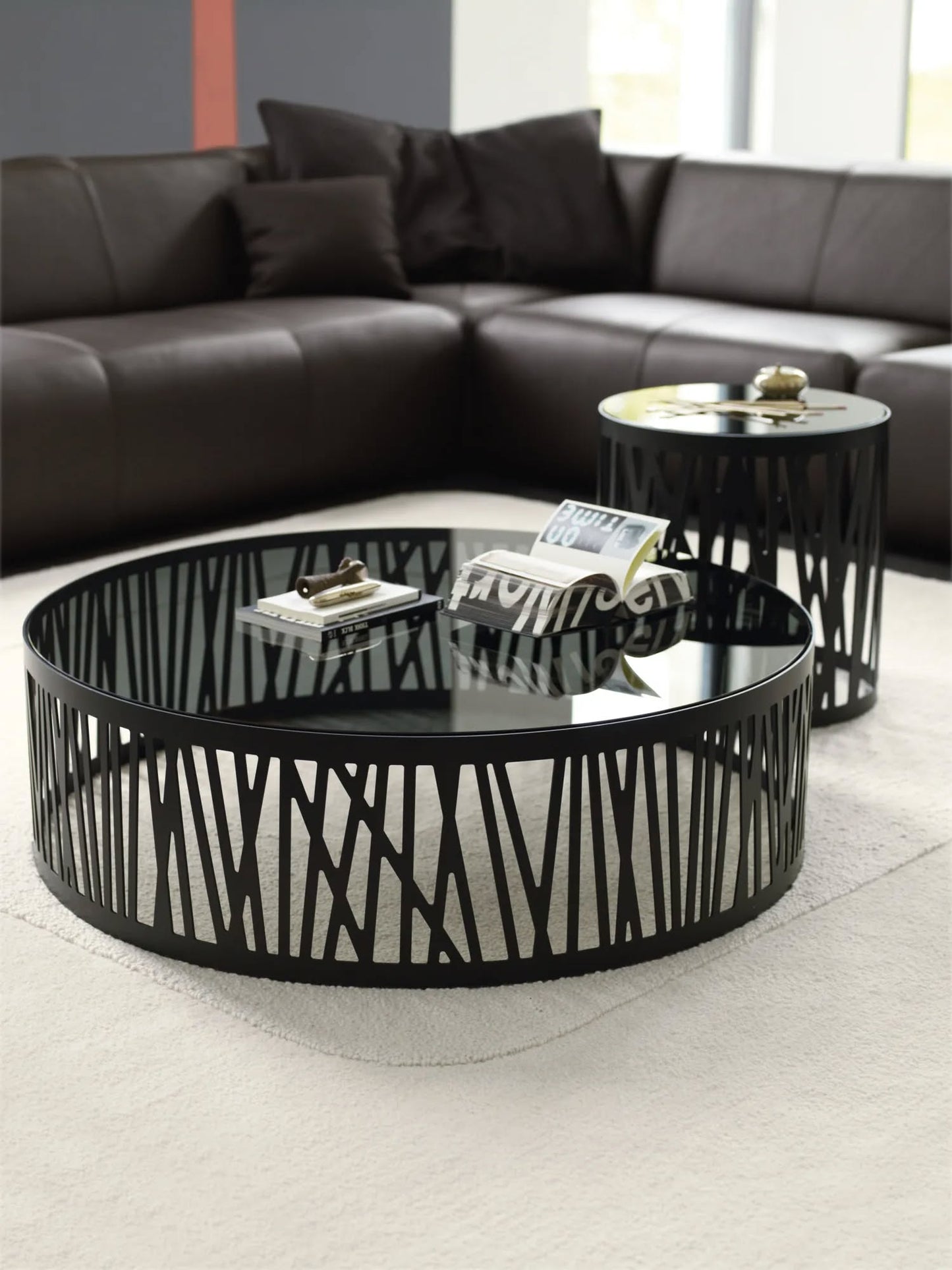 The Crossline Modern Table Set (Set of 2)