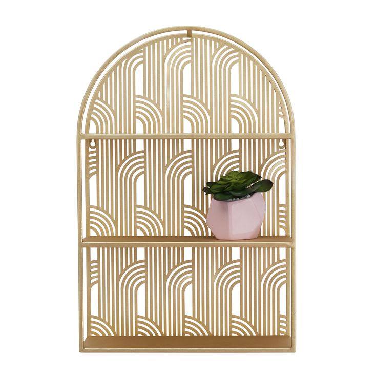 The Arched Art Deco Wall Shelf