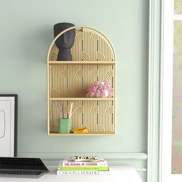 The Arched Art Deco Wall Shelf
