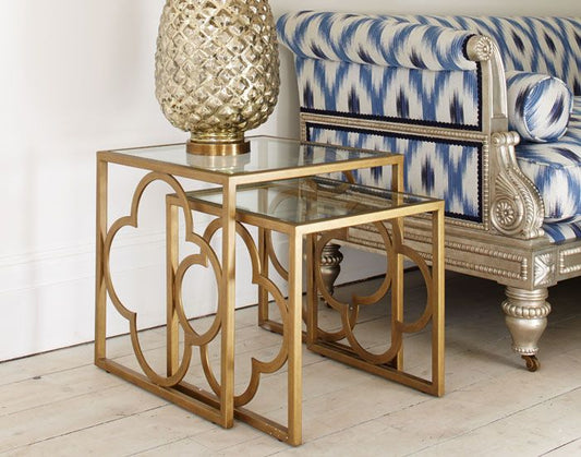 The Majestic Clover Nesting Tables (Set of 2)