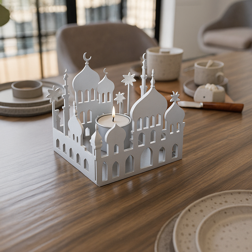 Ramadan Mosque Candle Holder