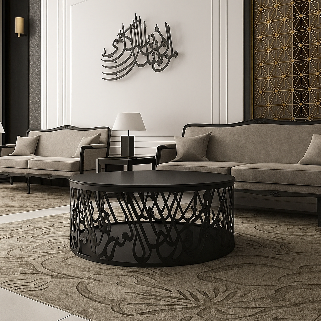 The Calligraphy Elegance Coffee Table