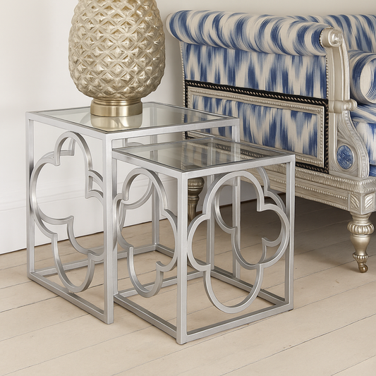 The Majestic Clover Nesting Tables (Set of 2)