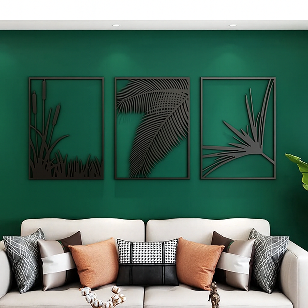 The Tropical Nature Wall Art – Set of 3