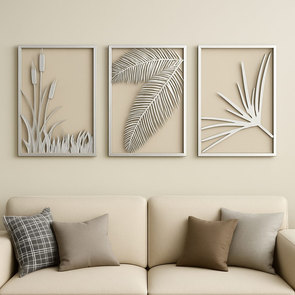 The Tropical Nature Wall Art – Set of 3