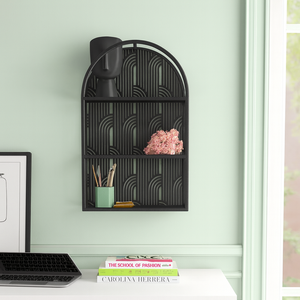 The Arched Art Deco Wall Shelf