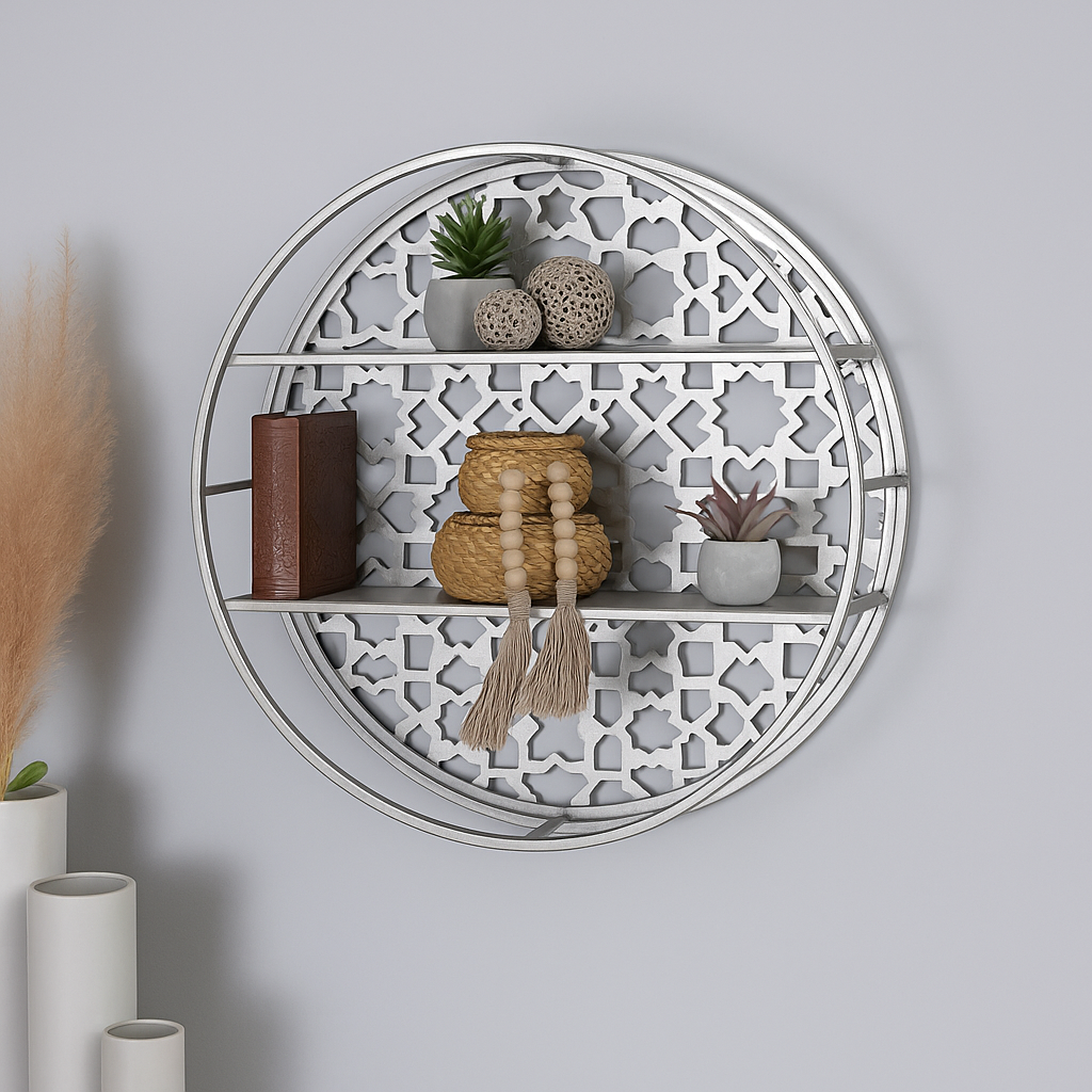 Mashrabeya Wall Shelf