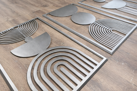 Geometric Harmony Wall Art Set (Large – 3 Pieces)