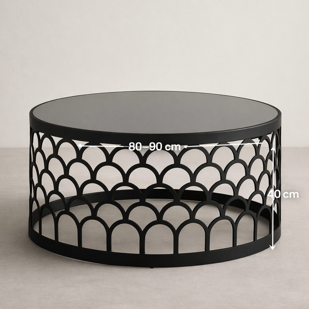 The Royale Arc Coffee Table