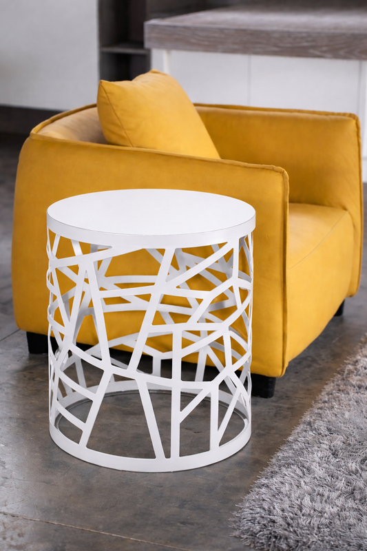 Geometric Side Table