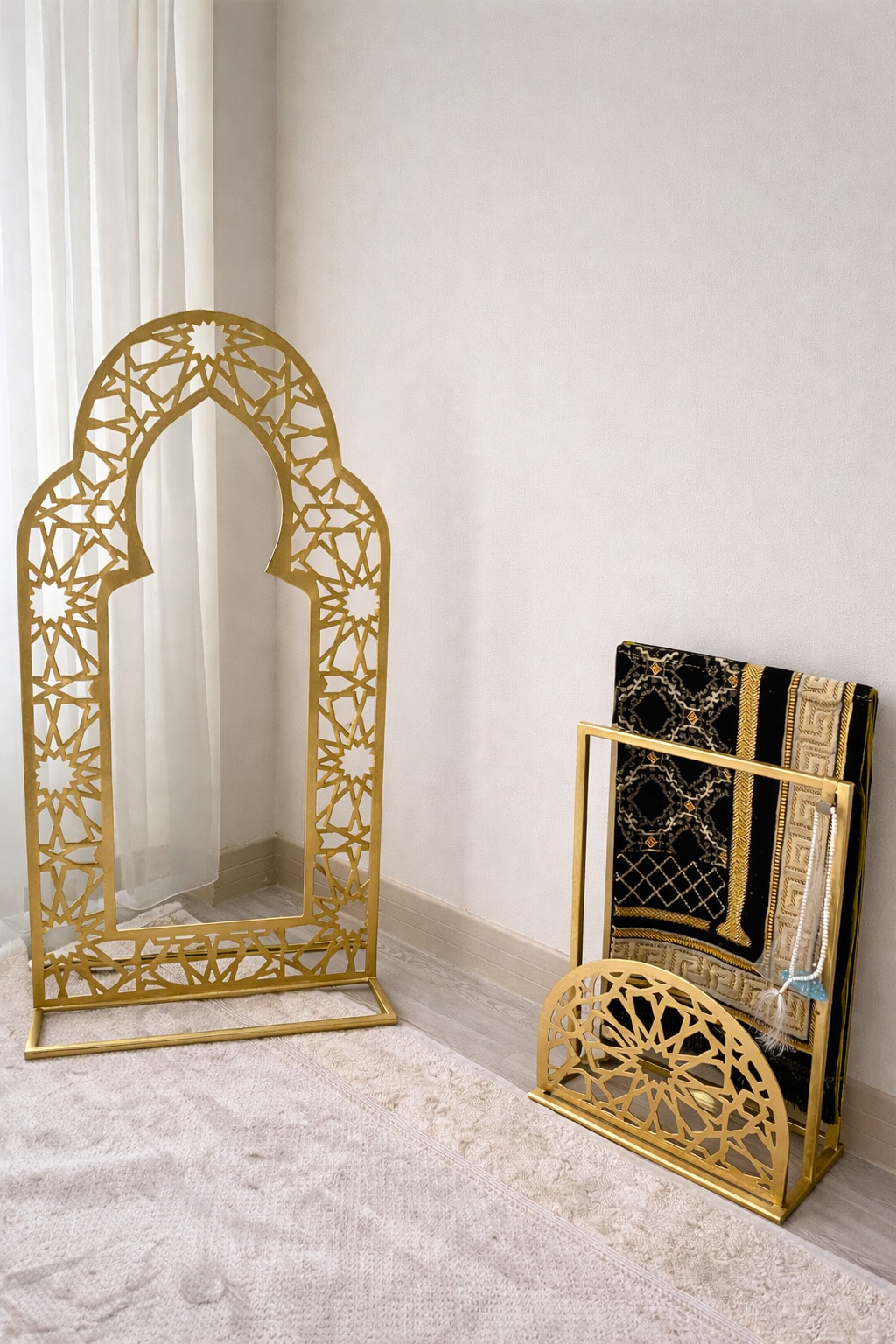 Prayer Corner Set (Arch + Mat Holder)