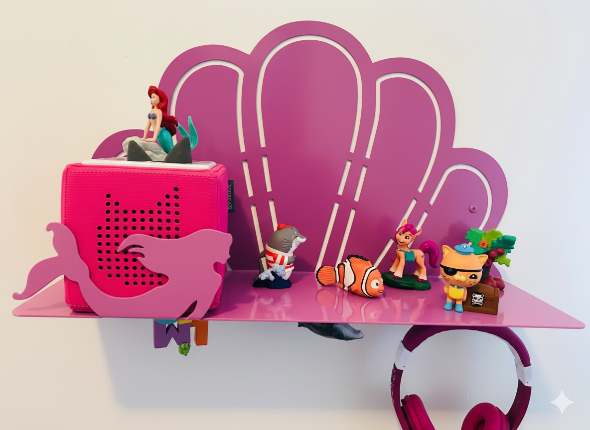 Shell Kids Wall Shelf
