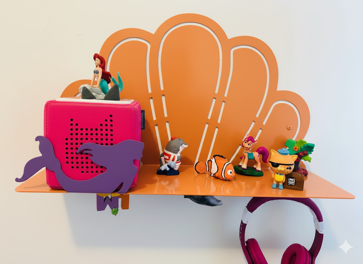 Shell Kids Wall Shelf