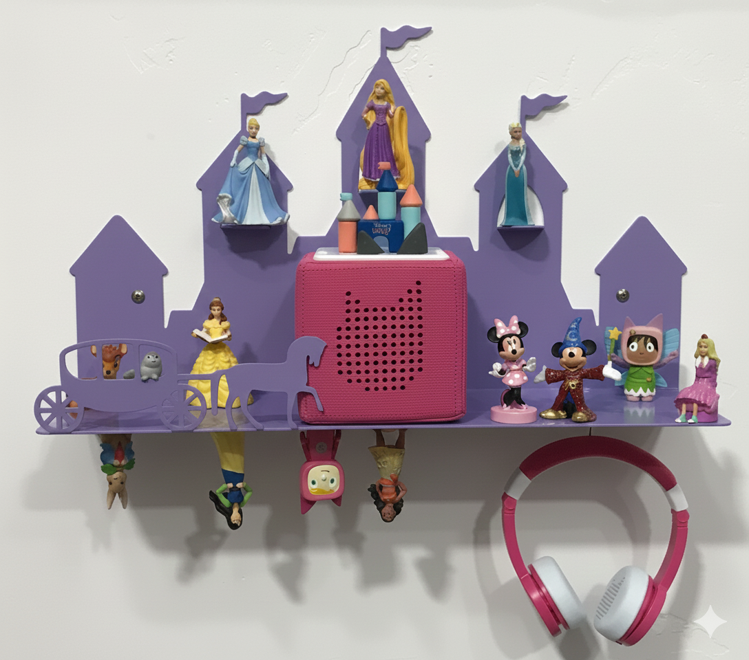 Princess Castle Kids Shelf