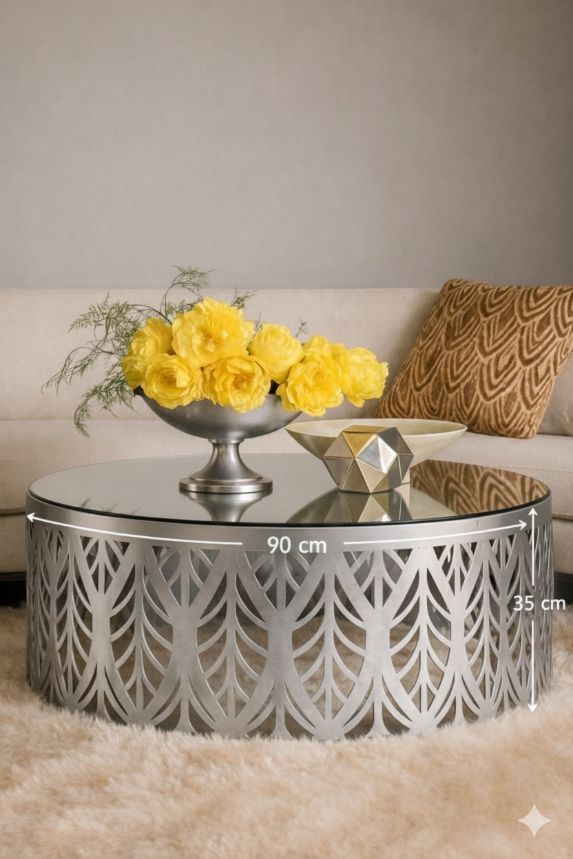 The Palm Weave Coffee Table
