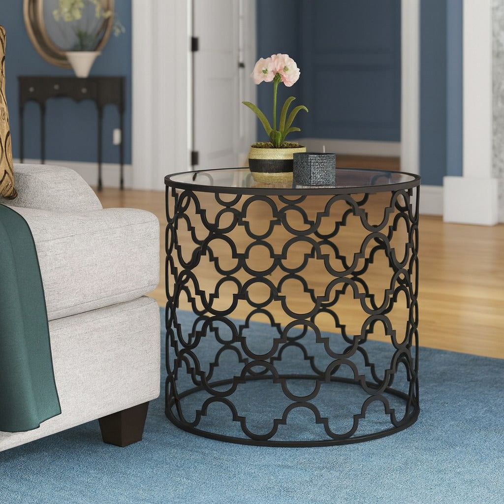 The Imperial Lattice Side Table