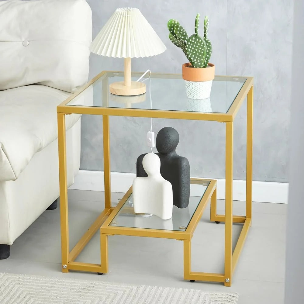 Aero Two-Level Coffee Table Set of 2