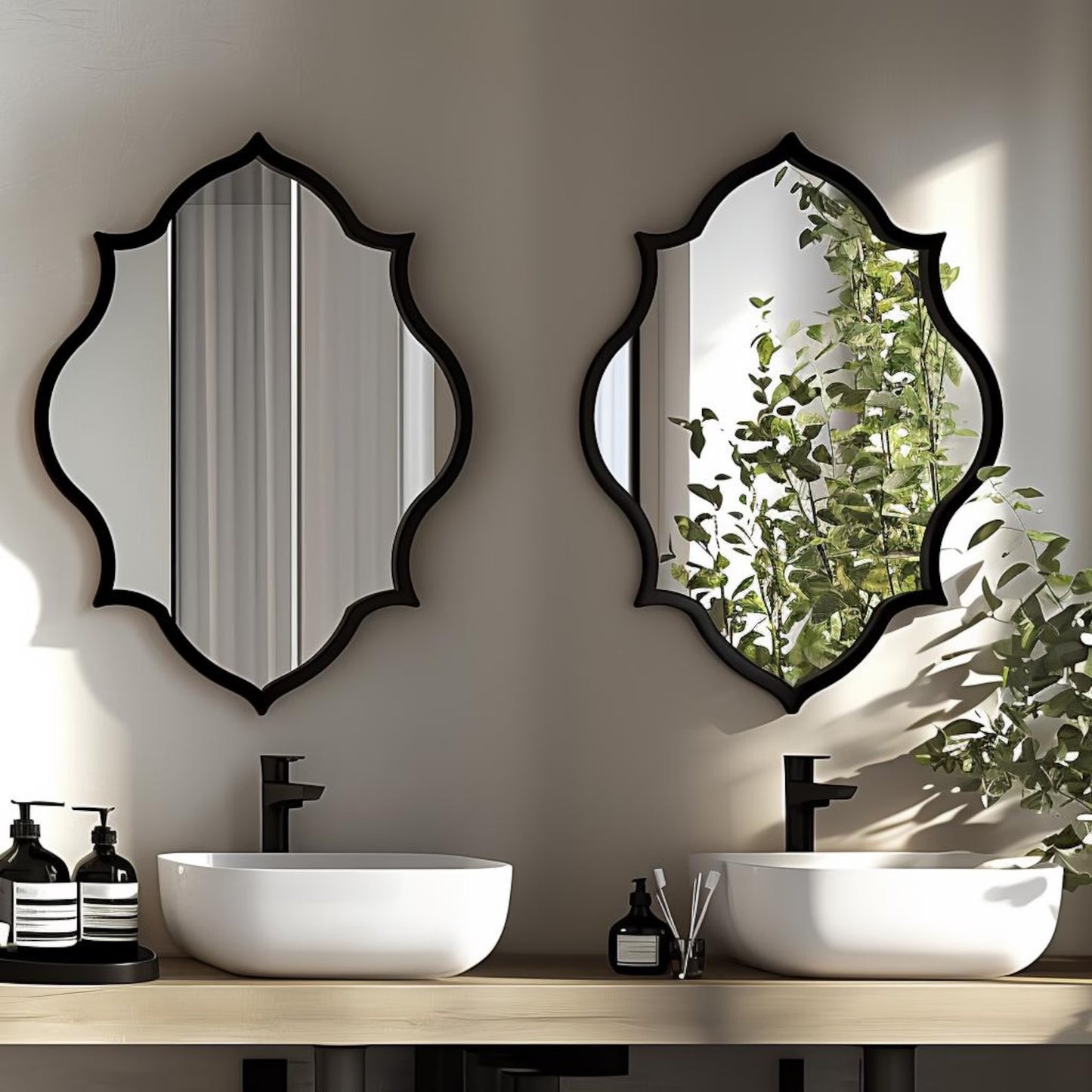 Moroccan Edge Mirror set of 2