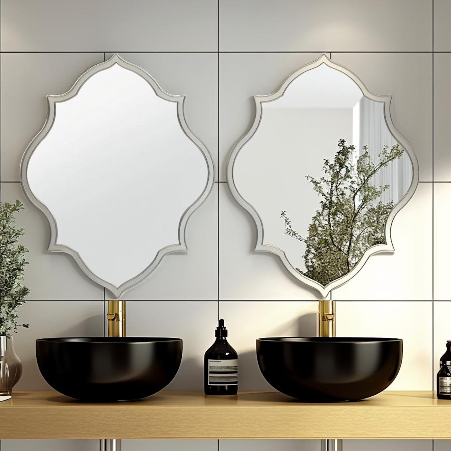 Moroccan Edge Mirror set of 2
