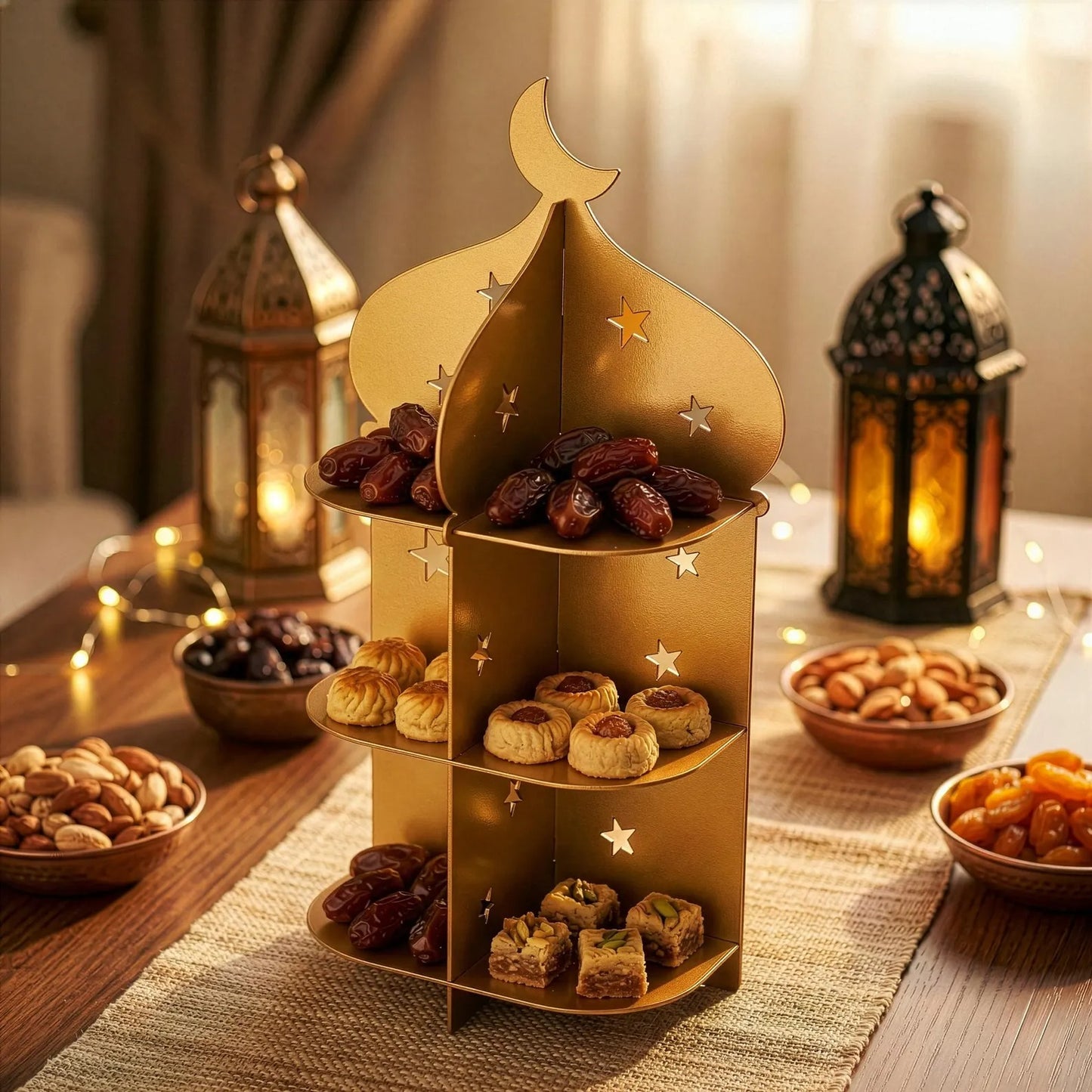 Moonlight Ramadan Treat Stand