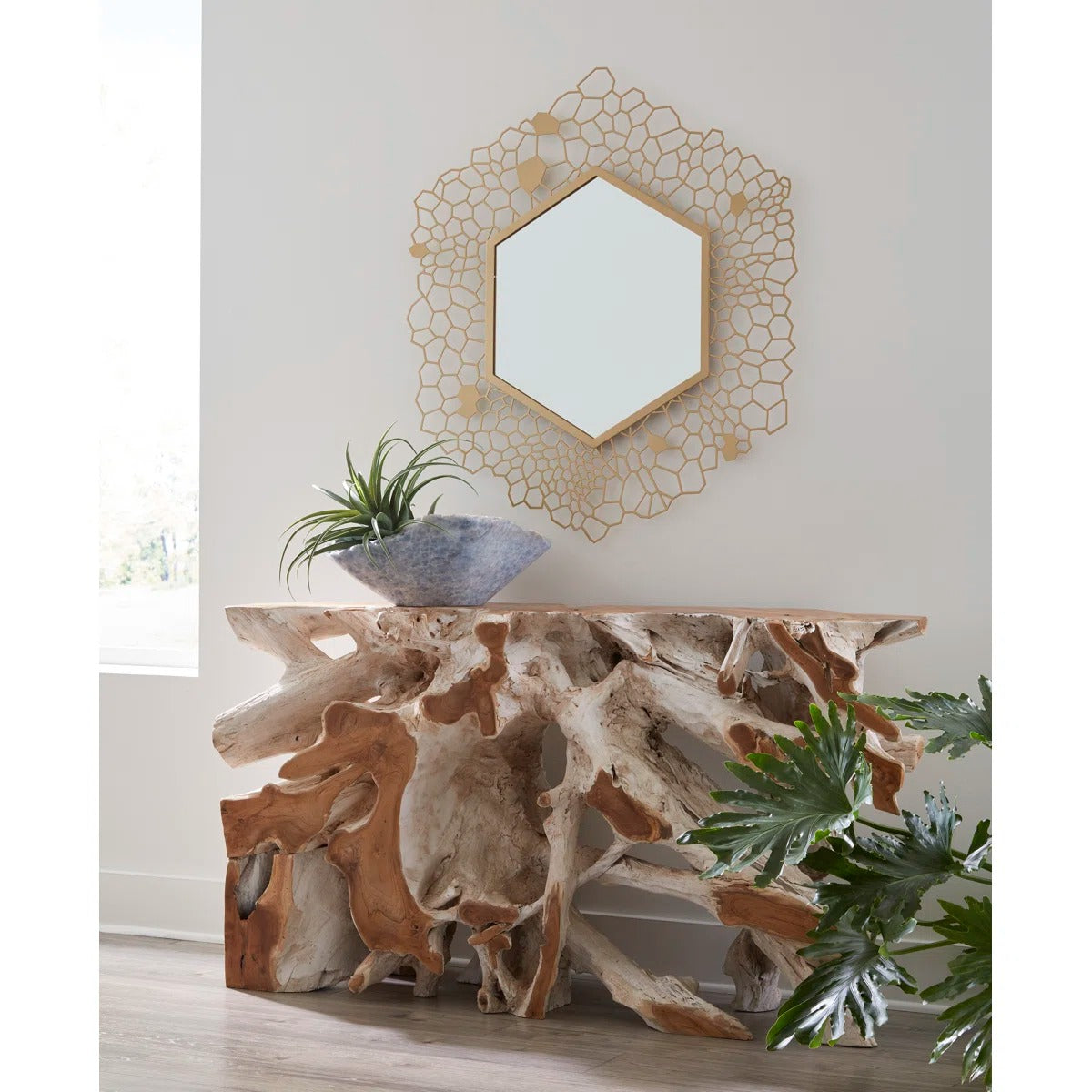 The Hexa Bloom Mirror