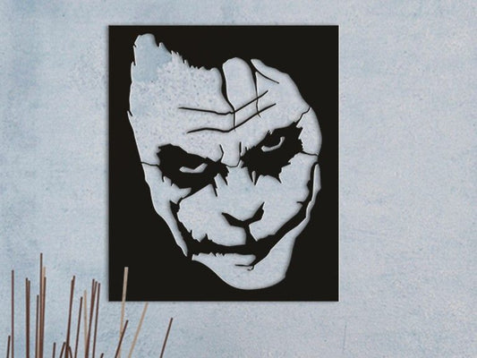 Joker Shadow Wall Art