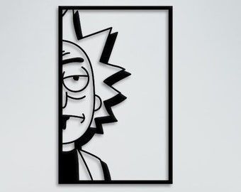 Rick Sanchez Wall Art
