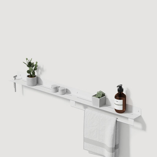 FlowLine Wall Shelf with Towel Holder