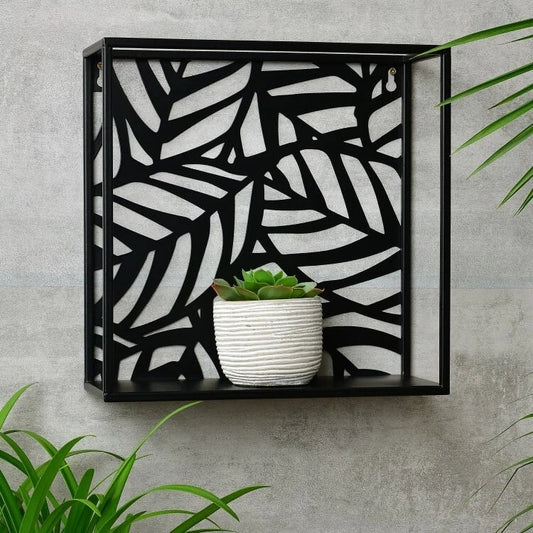 Palm Cut Wall Shelf