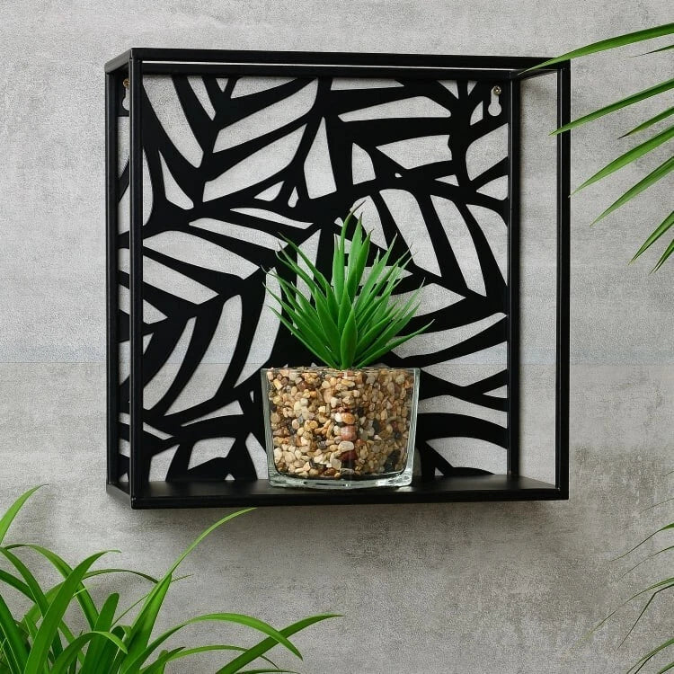 Palm Cut Wall Shelf